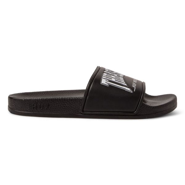 HUF Thrasher slides black
