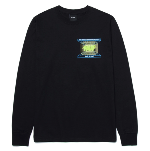Longsleeve HUF Total spectrum black Longsleeve HUF Total spectrum black