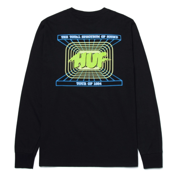 Longsleeve HUF Total spectrum black