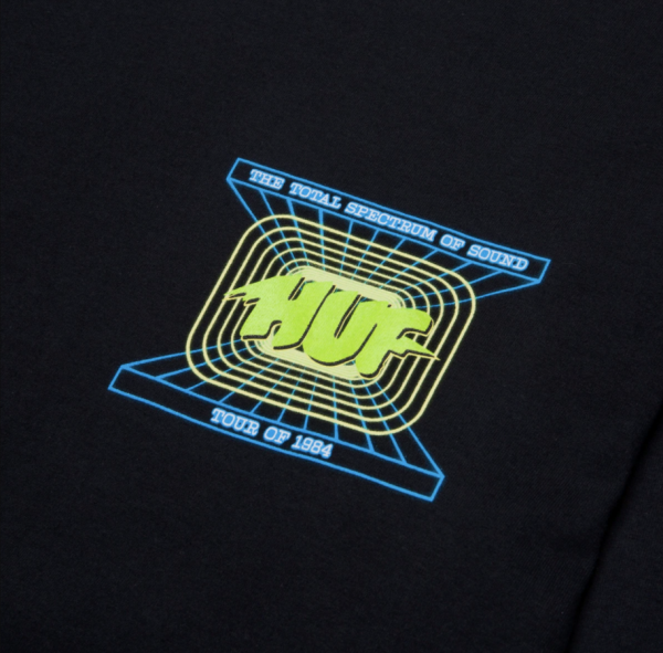Longsleeve HUF Total spectrum black