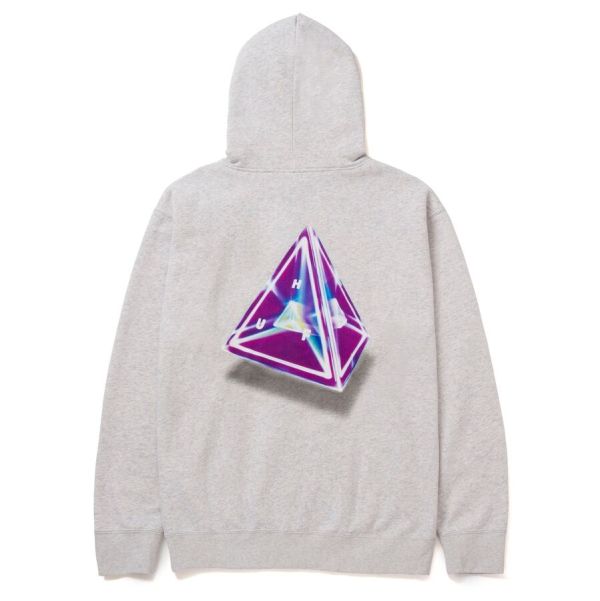 Худи HUF FA22 Tesseract TT hoodie athletic heather