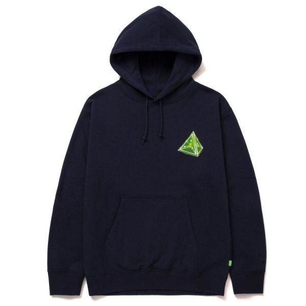 Hoodie HUF FA22 Tesseract TT navy Hoodie HUF FA22 Tesseract TT navy