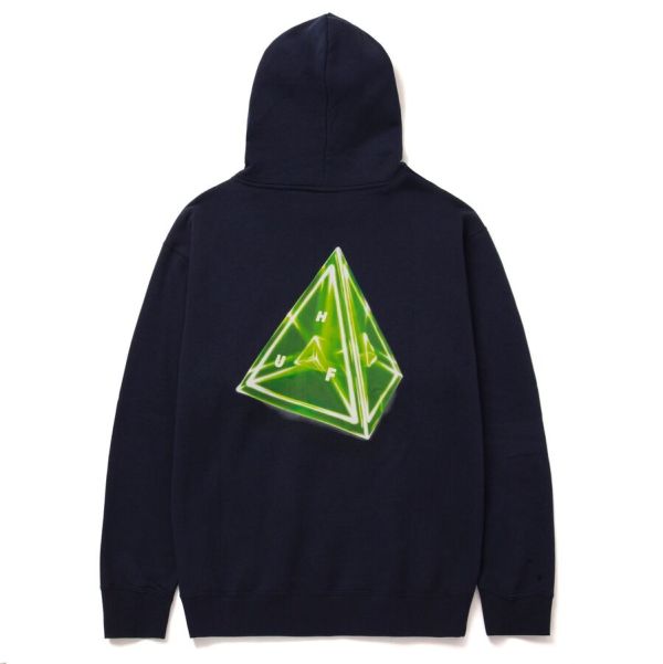 Hoodie HUF FA22 Tesseract TT navy