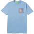 Футболка HUF SU22 Trespass light blue Футболка HUF SU22 Trespass light blue