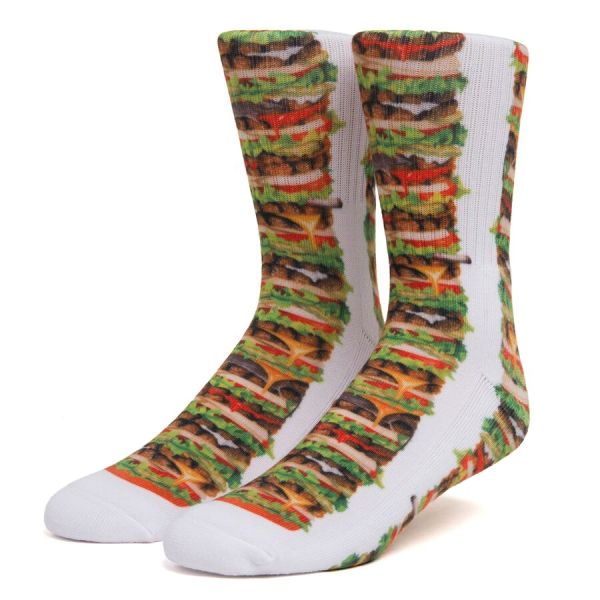 HUF FA22 Ultra-size me sock white HUF FA22 Ultra-size me sock white