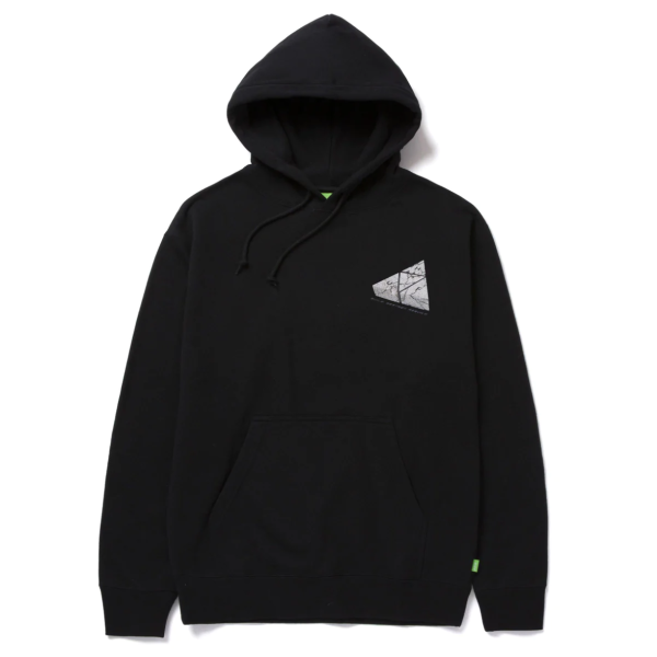 Hoodie HUF HO22 Withstand TT pullover black Hoodie HUF HO22 Withstand TT pullover black