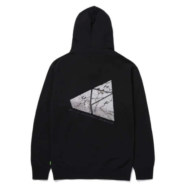 Hoodie HUF HO22 Withstand TT pullover black