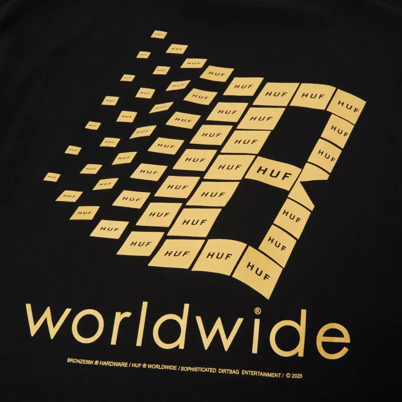 HUF X Bronze HO24 tee black