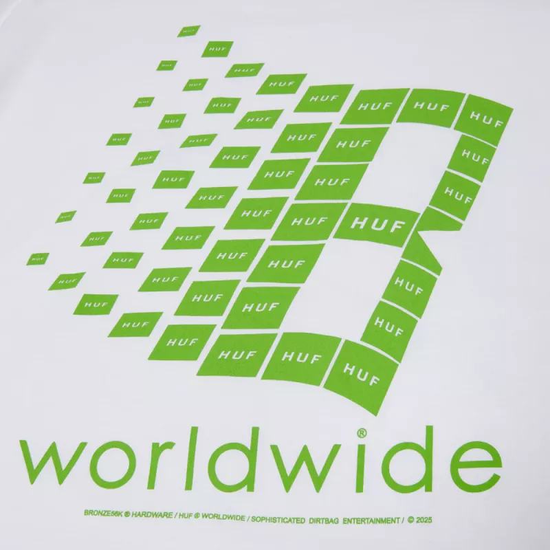 HUF X Bronze HO24 tee white