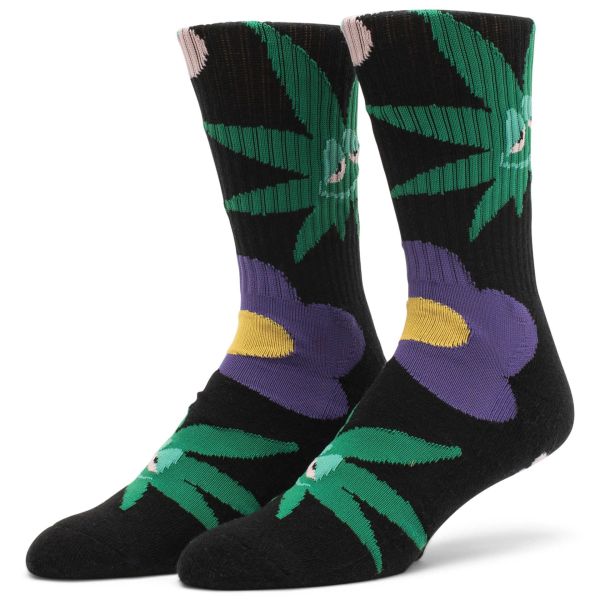 Носки HUF SP23 Allergies sock black Носки HUF SP23 Allergies sock black