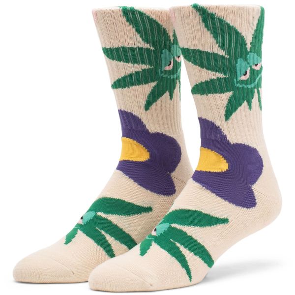 Носки HUF SP23 Allergies sock cream Носки HUF SP23 Allergies sock cream