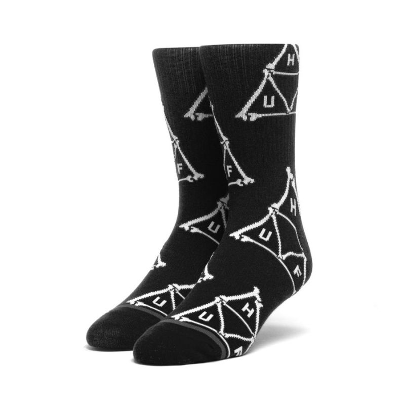 HUF SU19 Boner sock black