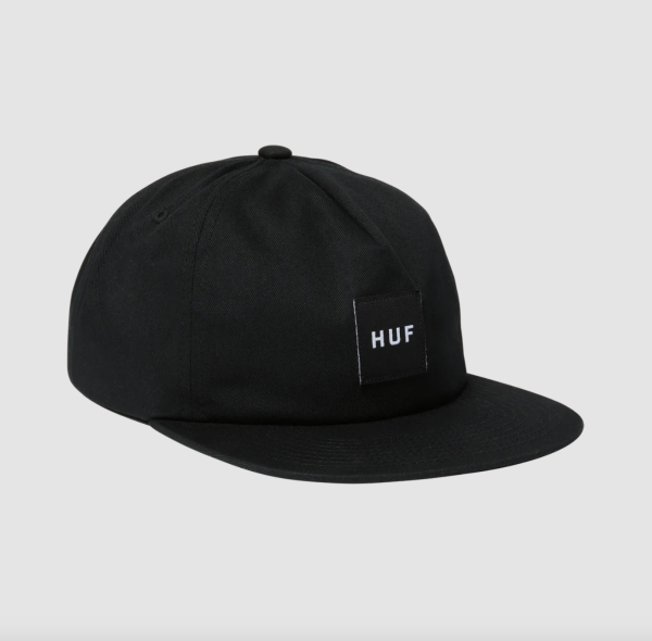 Кепка HUF SP22 Essentials box logo snapback black Кепка HUF SP22 Essentials box logo snapback black