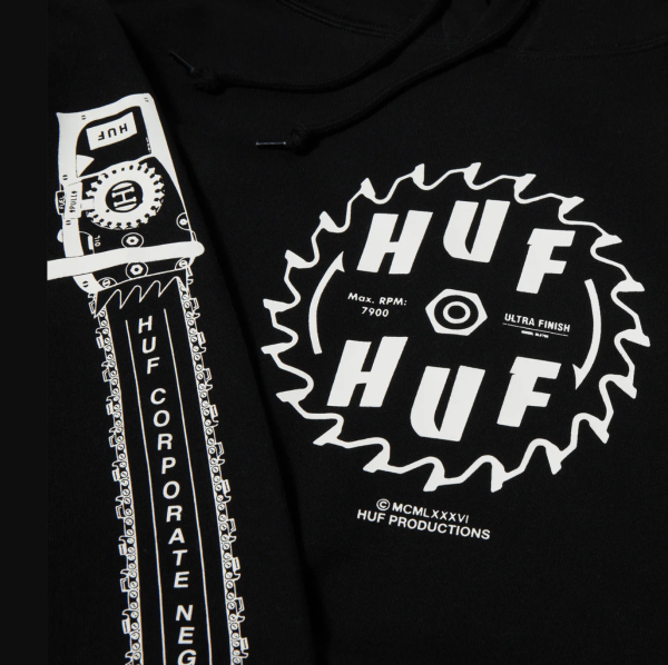 Худи HUF HO23 Buzzkill hoodie black