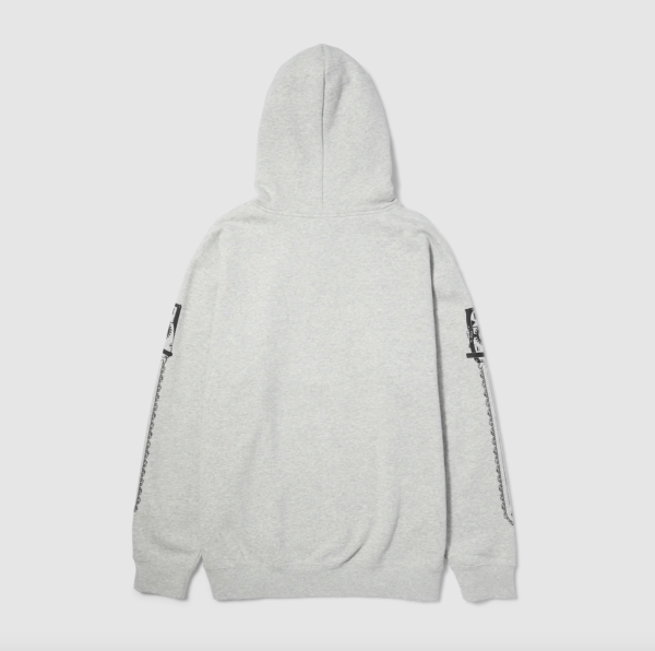 HUF HO23 Buzzkill hoodie heather grey