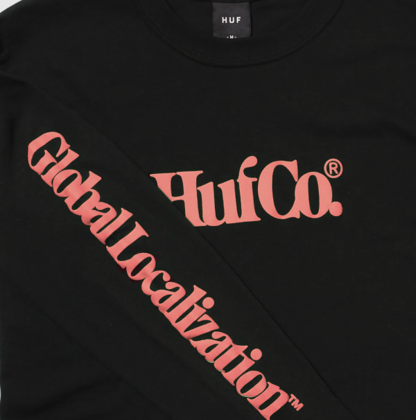 HUF SU23 CO ls black