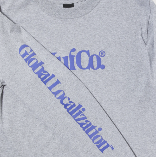 HUF SU23 CO ls heather grey