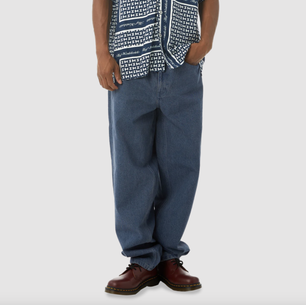 Джинсы HUF FA23 Cromer pant blue night