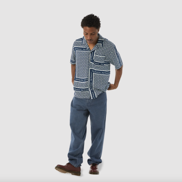 Джинсы HUF FA23 Cromer pant blue night