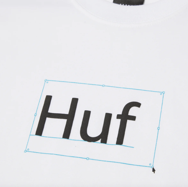 HUF SP24 TT Deadline white