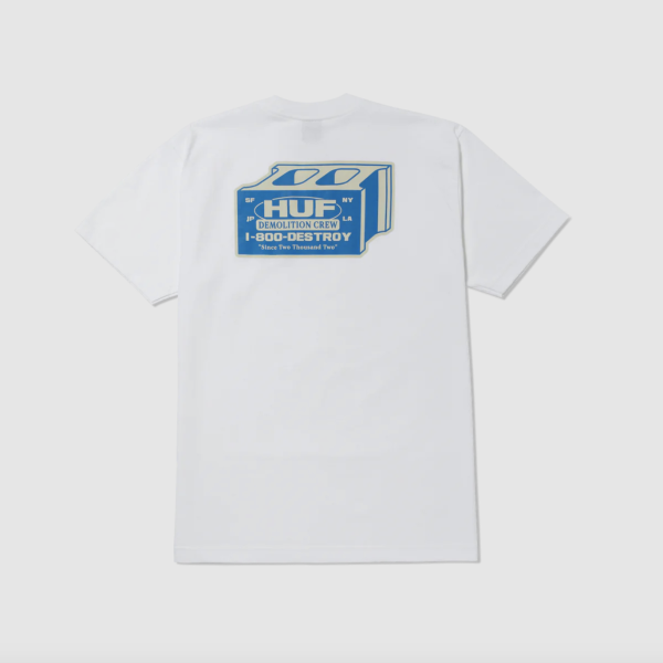 Футболка HUF SU24 Demolition tee white