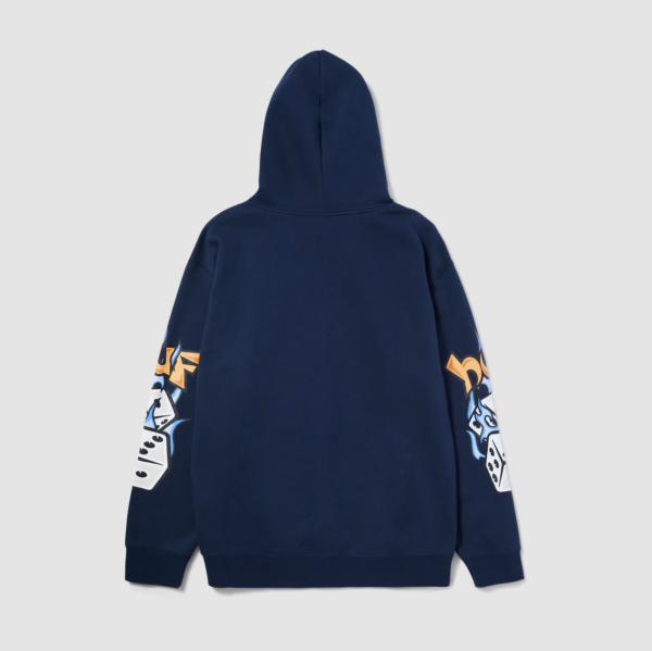 Худи HUF SP23 Dicey pullover hoodie navy
