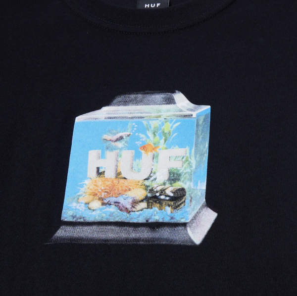 HUF SU23 Fishtankin' tee black