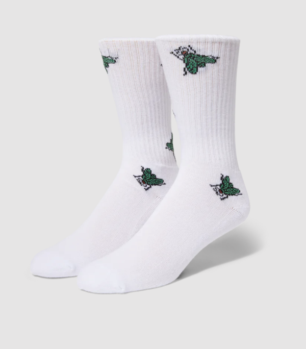 HUF SU23 Fly Trap sock white HUF SU23 Fly Trap sock white