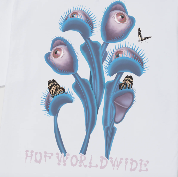 HUF SU24 Fly Trap tee white