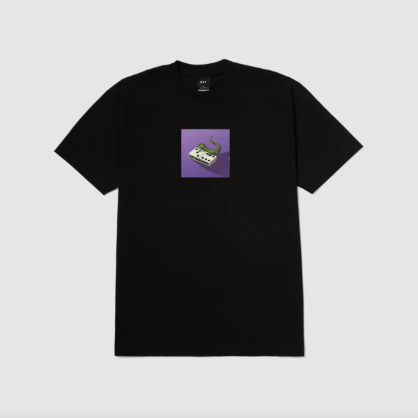 HUF SU24 Gecko tee black HUF SU24 Gecko tee black