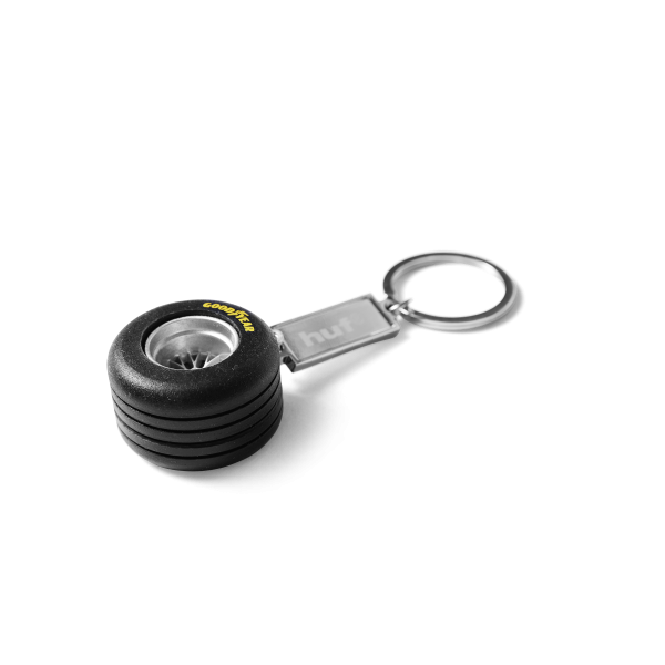 HUF X Goodyear keychain black