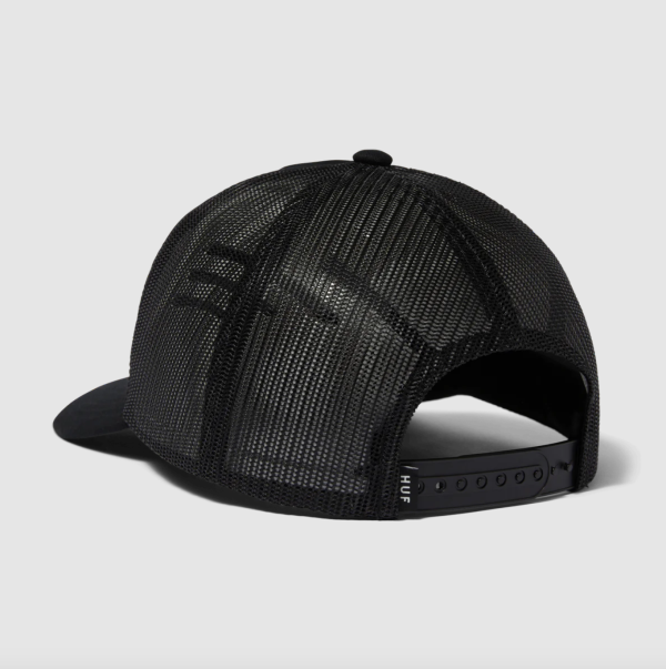 HUF SP24 Hell Razor trucker black