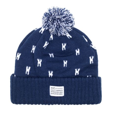 Шапка Huf Monogram beanie navy