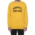 Sweatshirt HUF DFH Crew fleece mustard