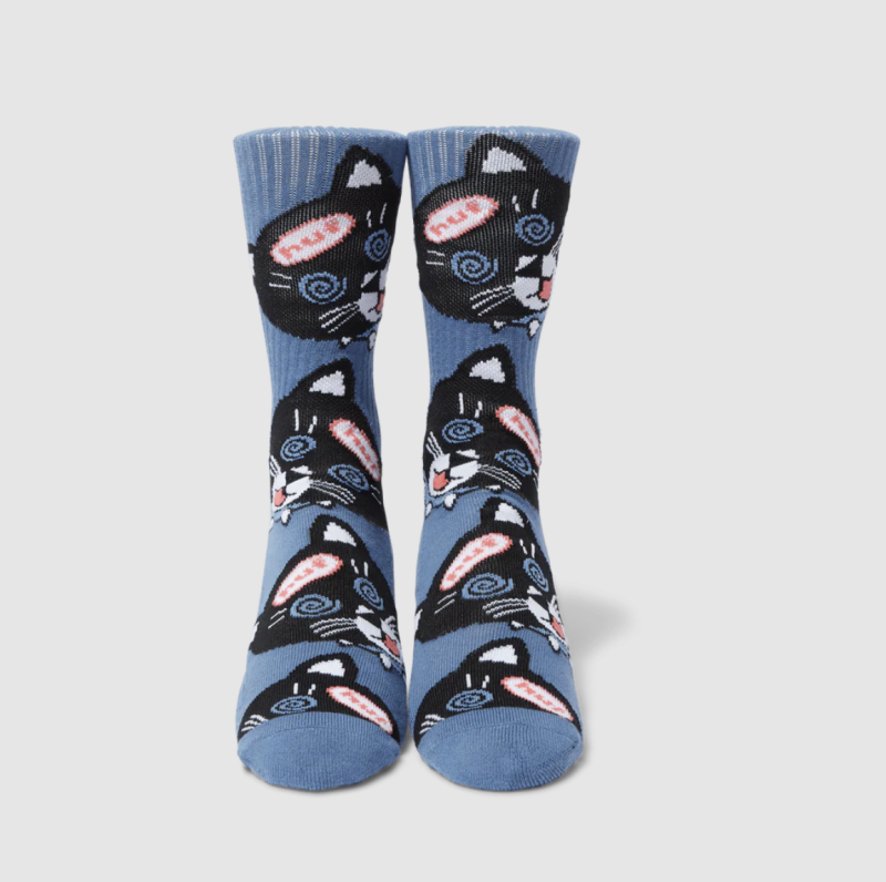 Носки HUF HO23 Hypno cat vintage violet