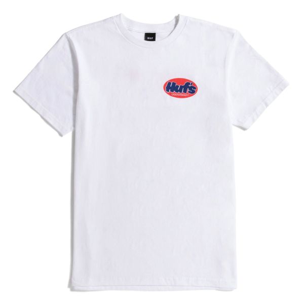 HUF SP23 Liquormart tee white HUF SP23 Liquormart tee white