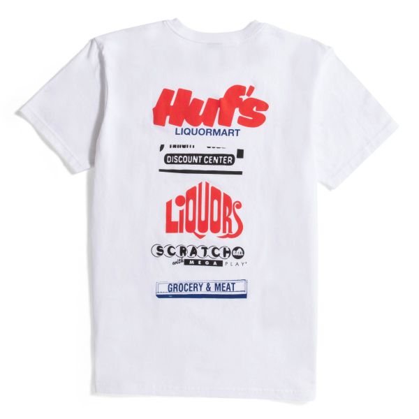 HUF SP23 Liquormart tee white