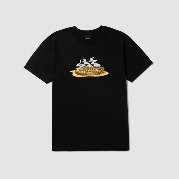 HUF SU23 On the Cob tee black HUF SU23 On the Cob tee black