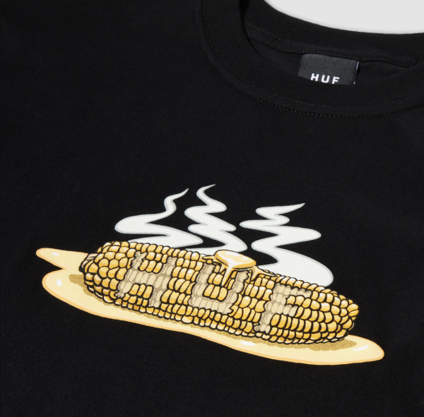 HUF SU23 On the Cob tee black