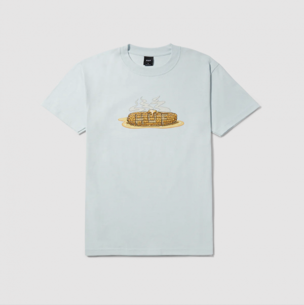 HUF SU23 On the Cob tee sky HUF SU23 On the Cob tee sky