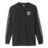 Longsleeve HUF SU19 Pavillion tee black