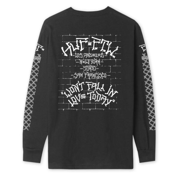 Longsleeve HUF SU19 Pavillion tee black