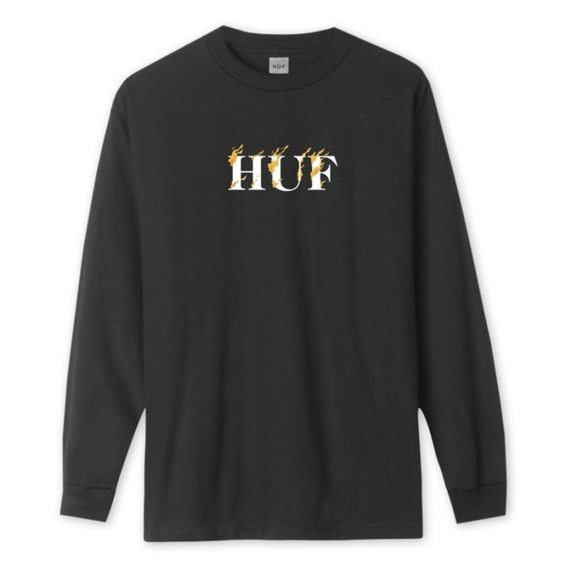 Longsleeve HUF FA19 Phoenix tee black