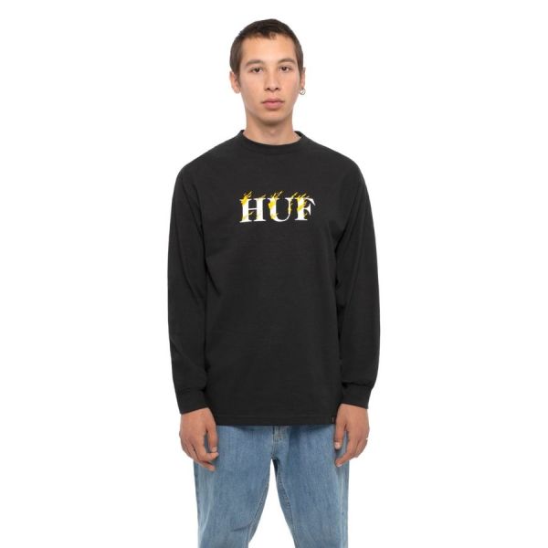 Longsleeve HUF FA19 Phoenix tee black