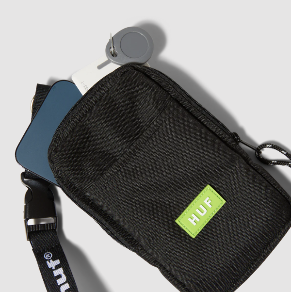 HUF SU22 Recon Lanyard pouch black