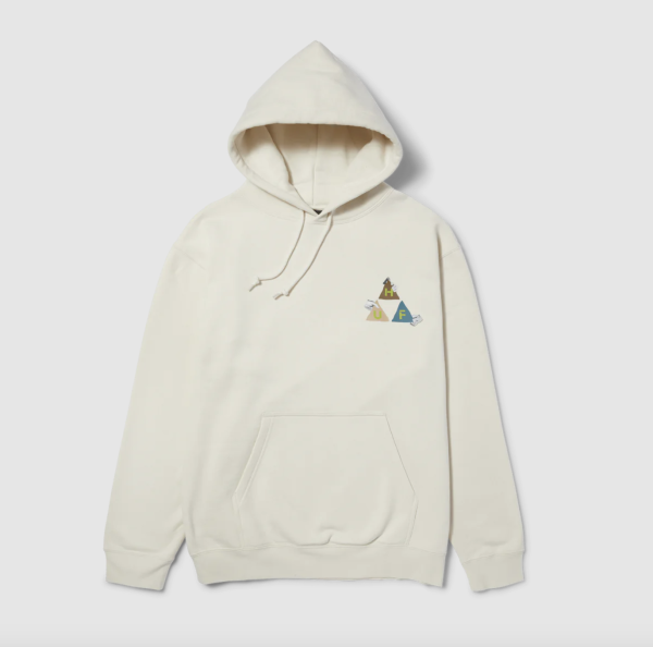 Худи HUF HO23 Rituals hoodie bone Худи HUF HO23 Rituals hoodie bone