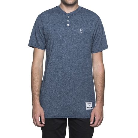 HUF Premium heather henley