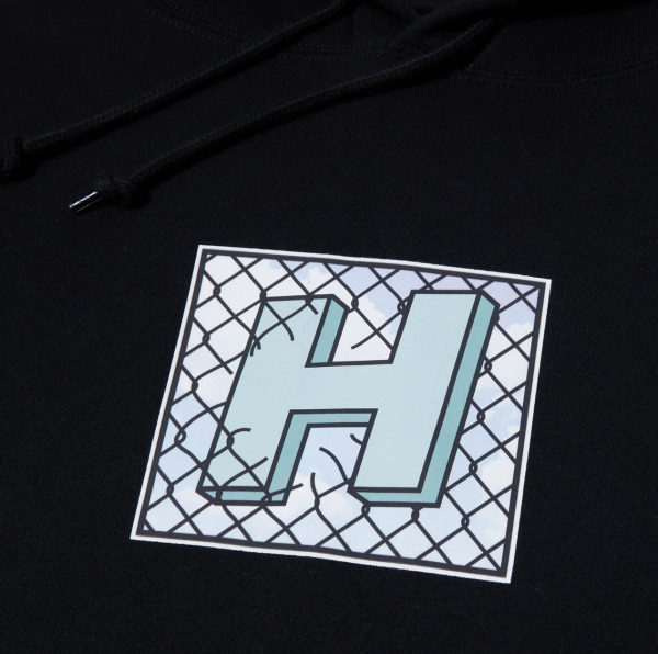 Худи HUF SP23 Tresspass hoodie black