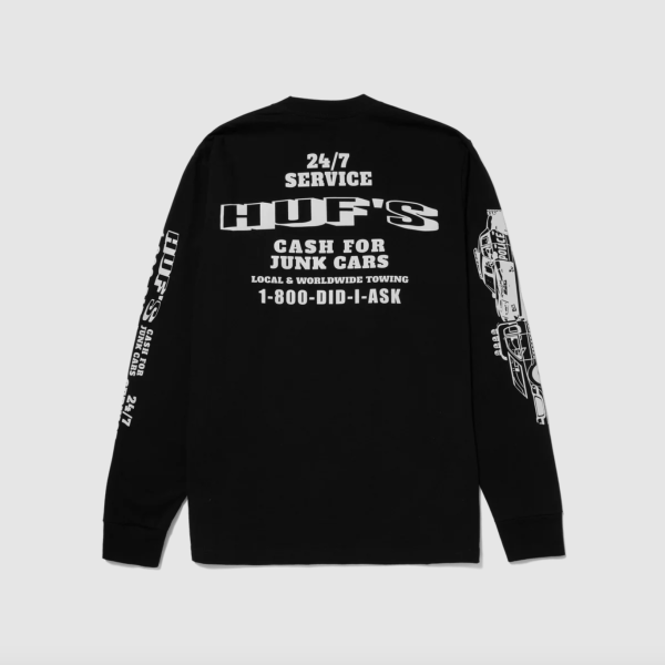 HUF SU24 Worldwide Towing LS tee black