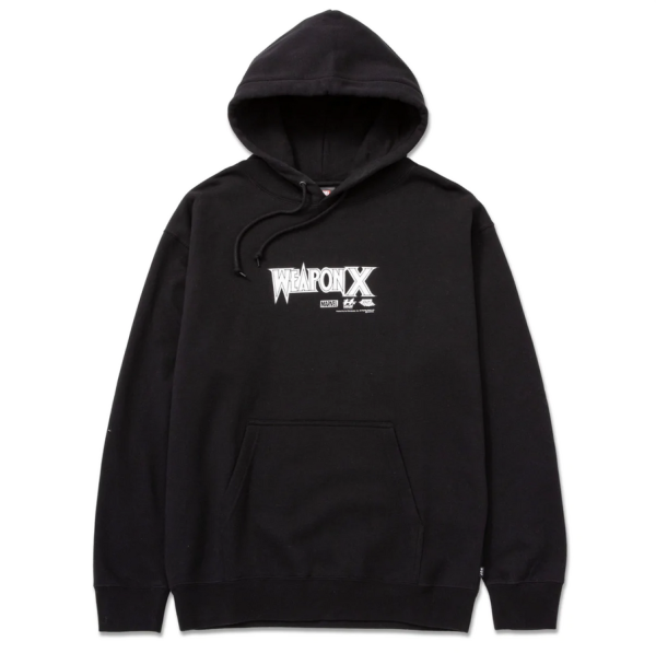 Hoodie HUF X Marvel Weapon X black Hoodie HUF X Marvel Weapon X black